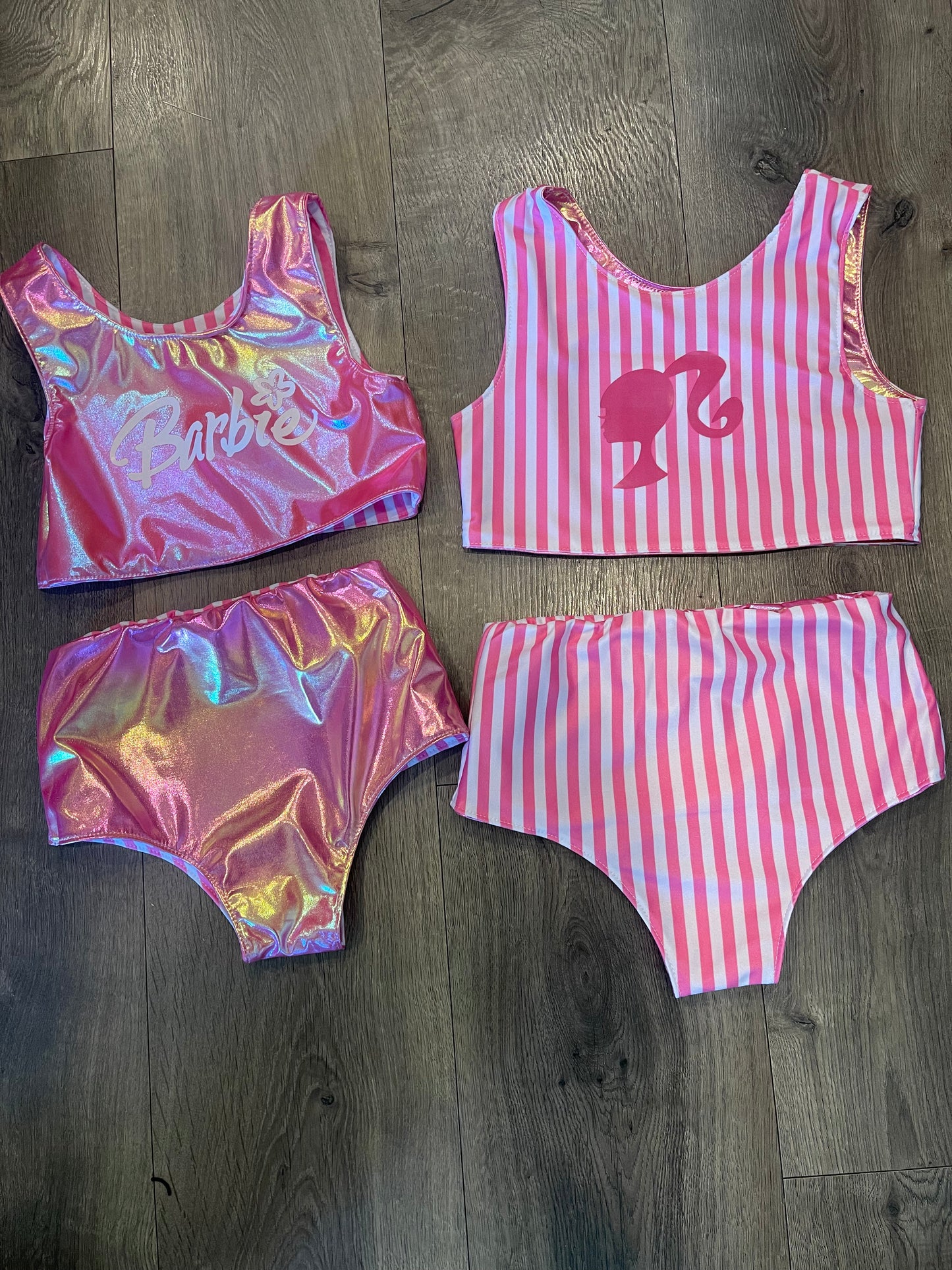 Barbie Reversible Swim suit